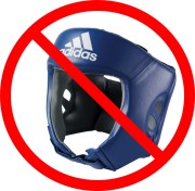 boxing helmets banned